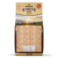 Wolfsblut Wild Duck Senior - суха храна за възрастни кучета с дива патица и картофи, 12,5 кг