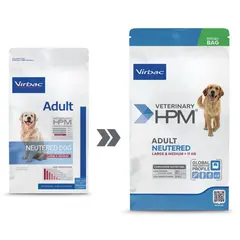 Virbac HPM Adult Neutered Dog Large & Medium- за кастрирани кучета средни и големи породи - 12 кг