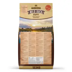 Wolfsblut Wild Duck Puppy - суха храна за малки кученца с дива патица и картофи, 12,5 кг