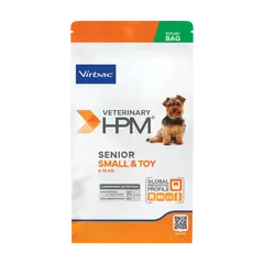 Virbac HPM Senior Small & Toy Dog- за кучета мини и малки породи над 10 години - 1.5 кг