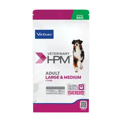 Virbac HPM Adult Large & Medium Dog - за кучета средни породи над 12 месеца и кучета големи породи над 18 месеца - 16 кг