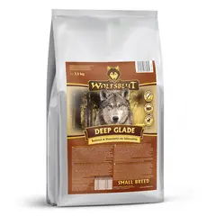 Wolfsblut Deep Glade Small Breed - храна за дребни породи кучета с еленско и сладки картофи, 7.5 кг