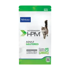 Virbac HPM Adult Neutered Cat - пълноценна храна за кастрирани котки над 12 месеца - 400 г