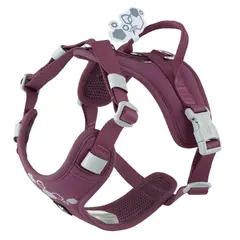 Hurtta Weekend Warrior ECO Harness - нагръдник от еко мтериали 55-70 см, цвят патладжан