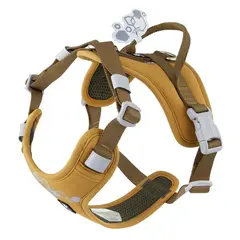 Hurtta Weekend Warrior ECO Harness Desert - Ергономичен нагръдник от еко мтериали 65-80 см, цвят Пустиня