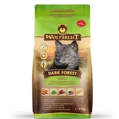 Wolfsblut Dark Forest Adult - суха храна за кучета с дивечово месо и сладки картофи, 2 кг