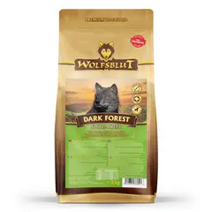 Wolfsblut Dark Forest Small Breed - суха храна за дребни породи кучета с дивечово месо и сладки картофи, 2 кг