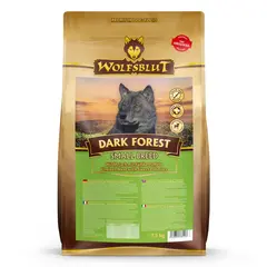 Wolfsblut Dark Forest Small Breed - суха храна за дребни породи кучета с дивечово месо и сладки картофи, 7,5 кг