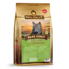 Wolfsblut Dark Forest Small Breed - суха храна за дребни породи кучета с дивечово месо и сладки картофи, 7,5 кг