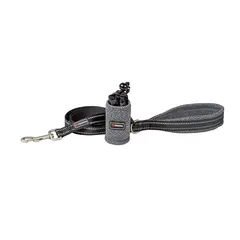 FreeDog Shiva Leash Grey S - Повод за куче, сив, 15 мм / 120 см
