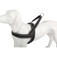 FreeDog Shiva Sport Harness Grey S - Нагръдник за куче, сив, 20 мм / 54-64 см