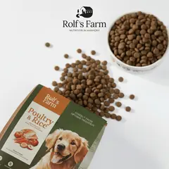 Rolf’s Farm Puppy Poultry&Rice – храна за кученца до 12 месеца с птиче и ориз, 12 кг