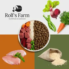 Rolf’s Farm Puppy Poultry&Rice – храна за кученца до 12 месеца с птиче и ориз, 12 кг