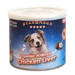 Nobby StarSnack TOPPING POWDER Chicken Liver - Топинг пудра за кучета за повече вкус, 100 г