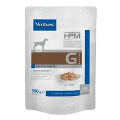 Virbac Dog Digestive Support G  Pouch - Диетична мокра храна за кучета с храносмилателни нарушения, мус в пауч - 9 х 300 г