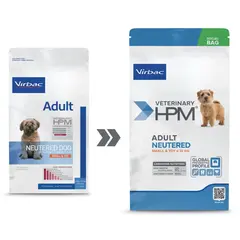 Virbac HPM Adult Neutered Dog Small & Toy- за кастрирани кучета мини и малки породи  над 10 месеца - 1,5 кг