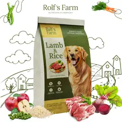 Rolf’s Farm Adult Lamb&Rice – храна за кучета над 1 година с агне и ориз, 12 кг