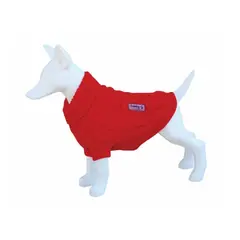 FreeDog Jersey Nature color Rojo - пуловер, червен цвят, различни размери