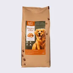 Rolf’s Farm Puppy Poultry&Rice – храна за кученца до 12 месеца с птиче и ориз, 12 кг