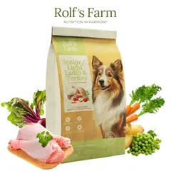 Rolf’s Farm Senior/Light Lamb&Turkey - храна за кучета над 7 години, с агнешко и пуйка, 12 кг