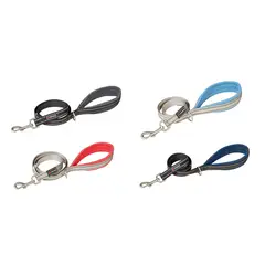 FreeDog Shiva Leash Red S - Повод за куче, червен, 15 мм / 120 см
