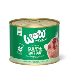 WOW Cat Adult Paté Pure Chicken - Пастет за котки с чисто пилешко месо - консерва 200 г