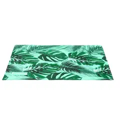 FreeDog Cool Bed Sabana - охлаждащо легло с пяна - зелени листа