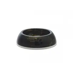 Savic Delice Marble купа за храна и вода, 0.3 л - Тъмен мрамор