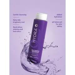 Hydra Retail Whitening Shampoo - Избелващ шампоан за кучета и котки с бяла и светла козина, 300 мл