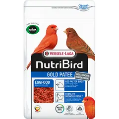 Versele-Laga Gold Patee Red Canaries - мека яйчна храна за червени канари и други птици с червено оперение - 250 г