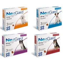 NexGard M - 4-10 кг. - 2 КУТИИ х 3 ТАБЛЕТКИ