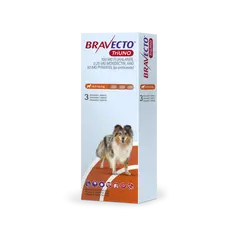 Bravecto TriUno / Бравекто ТриУно 2.5 - 5 кг - за вътрешно и външно обезпаразитяване на кучета - КУТИЯ (3 бр. таб)