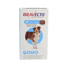 BRAVECTO ® Chew™ - обезпаразитяващи таблетки за кучета от 20 кг до 40 кг