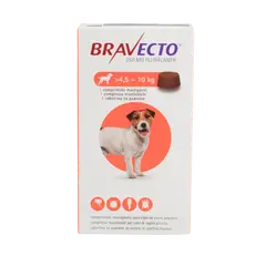 BRAVECTO ® Chew™ - обезпаразитяващи таблетки за кучета от 4,5 кг до 10 кг