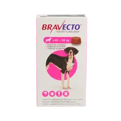 BRAVECTO ® Chew™ - обезпаразитяващи таблетки за кучета от 40 кг до 56 кг