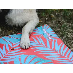 FreeDog Cool Bed Coral Palm - охлаждащо легло с пяна - корал палма