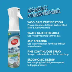 Simple Solution Fabric Refreshner - Спрей за неутрализиране на миризми, 400 мл
