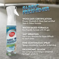 Simple Solution Fabric Refreshner - Спрей за неутрализиране на миризми, 400 мл