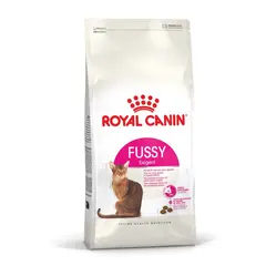 Royal Canin FHN Fussy Cat - Пълноценна суха храна за котки над 1 година с капризен апетит, 10 кг + ПОДАРЪК Sensory smell gravy 12x85g