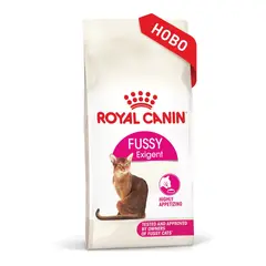 Royal Canin FHN Fussy Cat - Пълноценна суха храна за котки над 1 година с капризен апетит, 10 кг + ПОДАРЪК Sensory smell gravy 12x85g