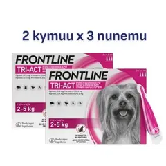 Frontline Tri-Act XS 2-5 кг. - 2 КУТИИ х 3 ПИПЕТИ