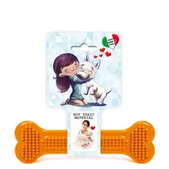 Играчка за кучета - гумен кокал Geo Bone