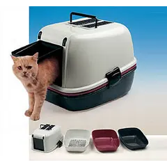 Закрита котешка тоалетна със сито Ferplast Magix