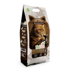 Eco Paws - Котешка тоалетна от рециклирано кафе - 6 л