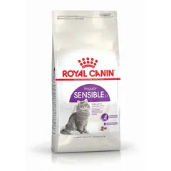Royal Canin Sensible - суха храна за котки с чувствителен стомах, 10 кг + ПОДАРЪК Instinvtive gravy 12x85g