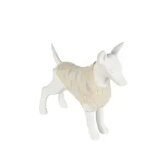 FreeDog Cloudy Sweater BEIGE - пуловер за куче, бежов на облачета