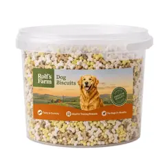 Rolf's бисквити микро кокалчета ванилия, 1кг. кофа