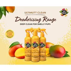 Pet Head Ultimutt Clean Coat Refresher – измиващ спрей за кучета без отмиване с тропически аромат, 300 мл