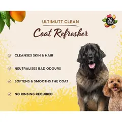 Pet Head Ultimutt Clean Coat Refresher – измиващ спрей за кучета без отмиване с тропически аромат, 300 мл
