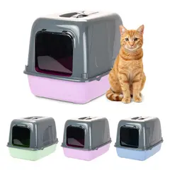 Ferplast Clear Cat 20 - Закрита кoтешка тоалетна